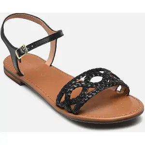 Geox Geox D Sozy S A - Goat Lea Colour Noir 38 pas cher