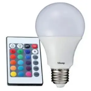 Ampoule LED E27 5W 220V RGBW - SILAMP pas cher