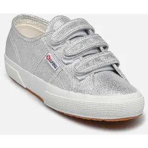 Baskets femme Superga 2750 Straps Lame Gris 36 S2138NW-031 pas cher