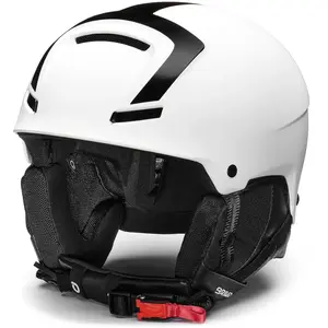 Briko Helmet Adulte Unisexe, Matt White-Black, M/L pas cher
