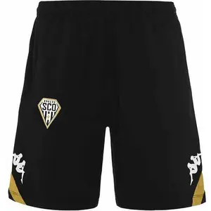 Kappa Short Alozip 6 Angers SCO 22/23 noir 3XL pas cher