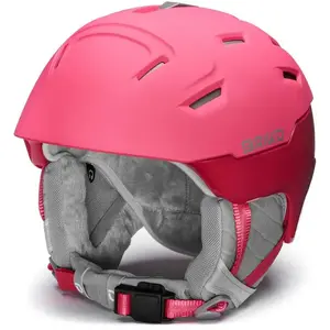 Briko Crystal 2.0 France Rose/Maroon Flush Red S (53-55 cm) Casque de ski pas cher