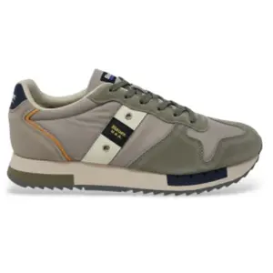 Blauer Chaussures Queens01 - S6QUEENS01-NUB-MIL-TAU Vert pas cher