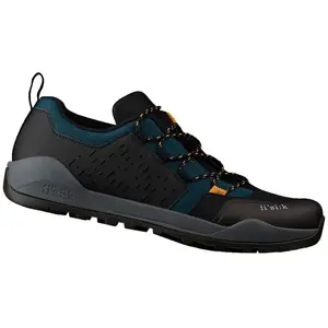 Chaussures Fizik Terra X2 Ergolace VTT bleu noir orange - 45 pas cher