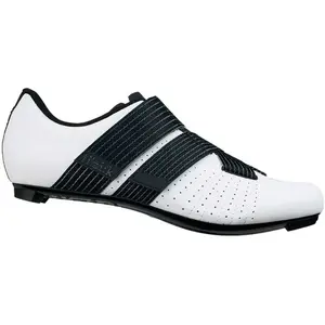 Chaussures route fizik tempo powerstrap r5 blanc   noir pas cher