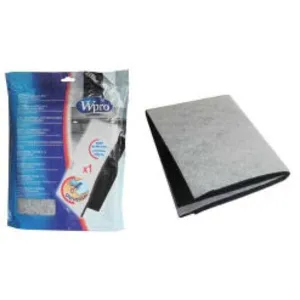 Wpro - Filtre à charbon + Mousse 47x57cm pour Hotte w-pro 480181700646 pas cher