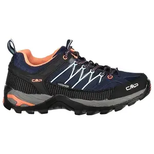 Comparateur de prix : Chaussures CMP Rigel Low Waterproof bleu jade pêche femme - 42