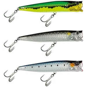 Molix Popper 130T Col. Rayé Rose pas cher
