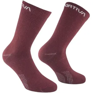Chaussettes La Sportiva Merino ZZHS011-R25W04 Rouge S (35/37)