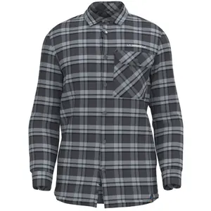 La Sportiva - Rambler Lined Flannel Shirt M - Chemise homme Onyx / Cha... pas cher