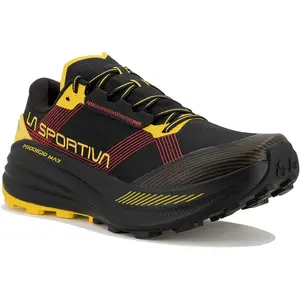 Chaussures de trail La Sportiva Prodigio Max (Black/Yellow) Homme pas cher