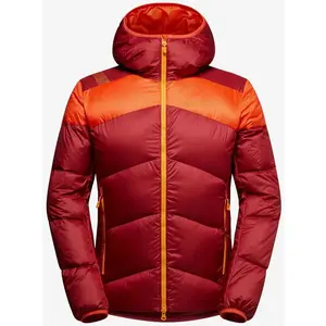 Veste à capuche La Sportiva Nature Down grenat orange - M pas cher