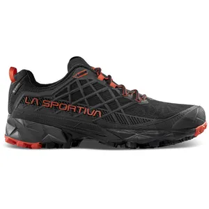 La Sportiva - Akyra II GTX - Chaussures trail homme Black / Cherry Tom... pas cher