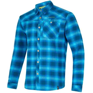 La Sportiva Rambler Flannel Shirt - Chemise homme Deep Sea / Tropic Bl... pas cher