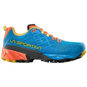 La Sportiva Akyra II - Chaussures trail homme Tropic Blue / Bamboo 45 pas cher