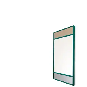 Comparateur de prix : Miroir cadre gris 50x50 cm Vitrail - Magis