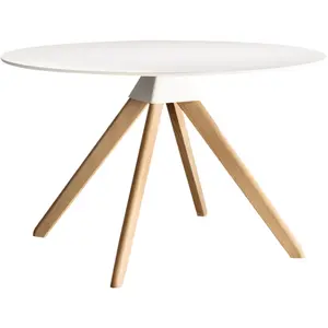 MAGIS table CUCKOO The Wild Bunch (Structure naturelle, plateau blanc ... pas cher
