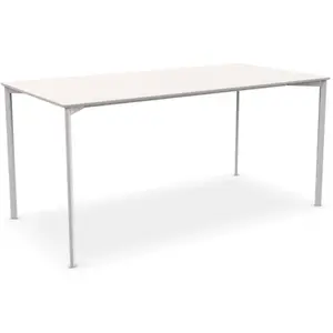 MAGIS table rectangulaire pour l'extérieur STRIPED 159x79 cm (Blanc - ...