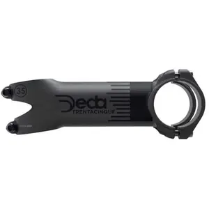 Deda-elementi Attache de guidon Deda 35mm x 120mm en aluminium 82° - Finition Polish on Black pas cher