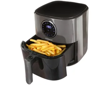 KASANOVA Friteuse à air numérique 5 L 1500 W Gris pas cher