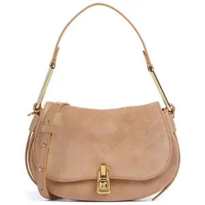 Coccinelle Sacs bandoulière, Coccinellemagie Suede Bim en marron - Sac... pas cher
