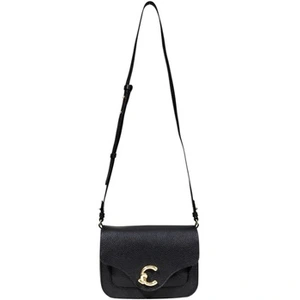 Comparateur de prix : COCCINELLE Sac à épaule bandoulière noir en cuir pour femme - C-Me Crossbody Bag Noir 292423