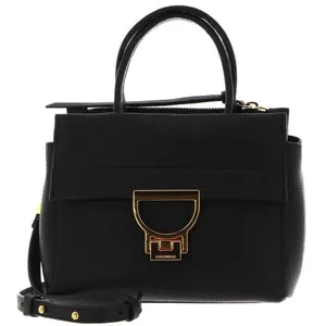 COCCINELLE Arlettis Handbag Grained Leather Noir [202278] -  sac à main sac a main