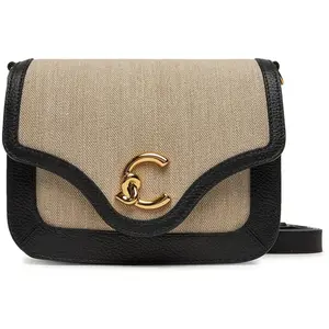 Coccinelle C-Me Canvas Handbag Natural/Noir