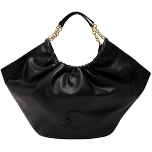 Comparateur de prix : Coccinelle - Sac à main  Smash en cuir lisse noir - 26.5x35x14 cm OS