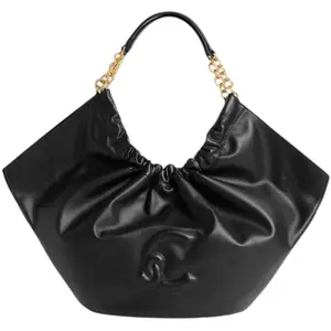 Coccinelle - Sac à main en Cuir Smash noir - 21x27x12 cm OS