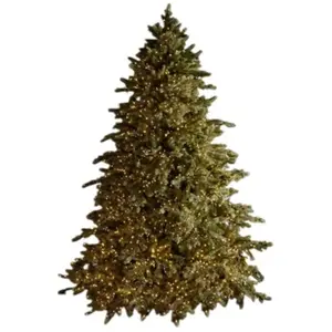 Sapin de Noël en polyéthylène, 270 cm de haut, avec 6500 mini LED