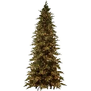 Comparateur de prix : Sapin de Noël avec LED intégrées, en PE, 180 cm