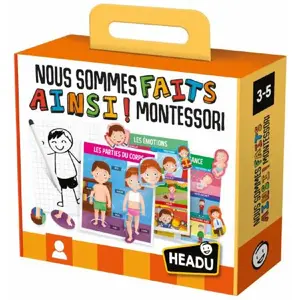 Headu NOUS SOMMES AINSI FAITS MONTESSORI pas cher