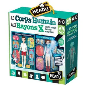Jeu découverte Headu Le corps humain aux rayons X pas cher