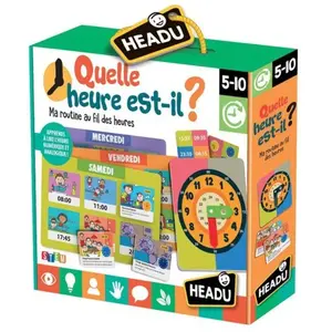 Jeu découverte Headu Quelle heure est-il ? pas cher