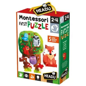 Jeu découverte Headu Mon Premier Puzzle Montessori La Forêt pas cher