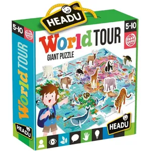 Jeu de cartes - HEADU - MU26258 - World Tour - Education - 5 ans et plus