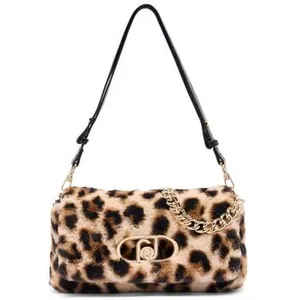 Sac à main Liu Jo Sac format moyen LaPuffy animalier pas cher
