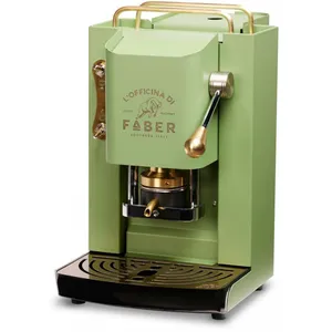 Unknown Faber Pro Deluxe Macchina da Caffè Cialde 44mm Acid Green Ottone (8059513691313) pas cher