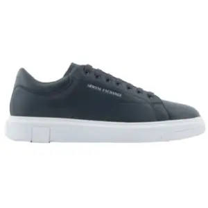 Armani Exchange Baskets homme en cuir marine pas cher