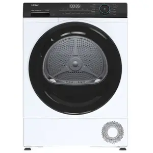 Sèche linge ouverture hublot HAIER HD80-A3939E-FR pas cher