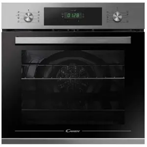 Comparateur de prix : Four intégrable multifonction 70l 60cm pyrolyse inox Candy FCT686XTBWF