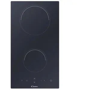 Table domino induction 30cm 3500w noir - CID30/G3 - CANDY pas cher