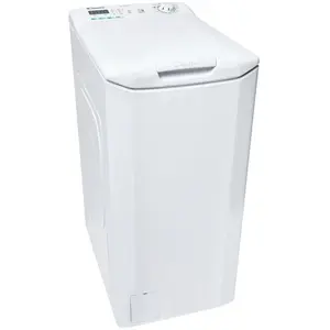 Lave-linge top 6kg 1200 tours/min blanc - CST26LE/1-47 - CANDY