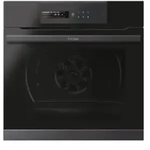Comparateur de prix : Four Encastrable I-message Series 4 Verre Inox Noir 595x595x568 Mm Haier