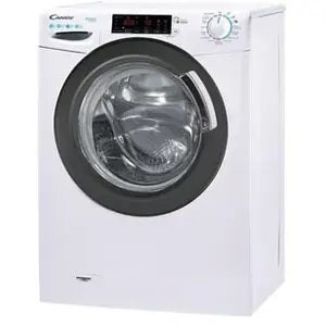 Lave-linge frontal Candy CSS1413TWMRE-47 - 13 kg - 1400 tr/min - blanc pas cher