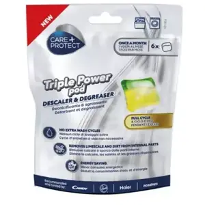Détartrant CARE+PROTECT Triple actif lave vaisselle & lave linge pas cher