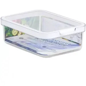 Boîte pour les Aliments CARE+PROTECT - Parfaitement Empilable - Organisateur de Réfrigérateur - Protège les Aliments de l'Humidité - Garde les Aliments Frais Plus Longtemps - 1,2 L pas cher
