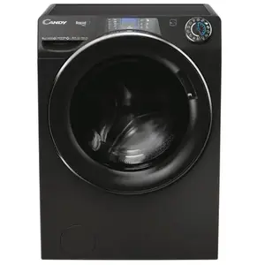 Candy Lave-linge hublot 9 kg Candy RapidÓ PRO RP 496BWMBCB/1-S Noir pas cher