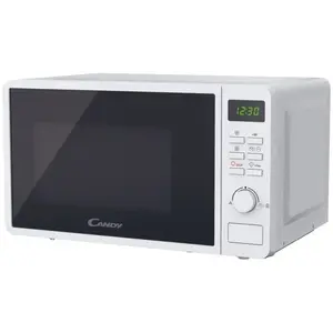 Candy CMWA20SDLWLI Micro-ondes Mono Idea - 20L - MO : 700W - UI digitale - 5 niveaux de puissance - Blanc